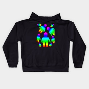 RAINBOW MINIFIGS Kids Hoodie